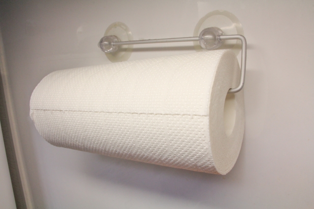 鏡の水垢や石鹸カスを防止する