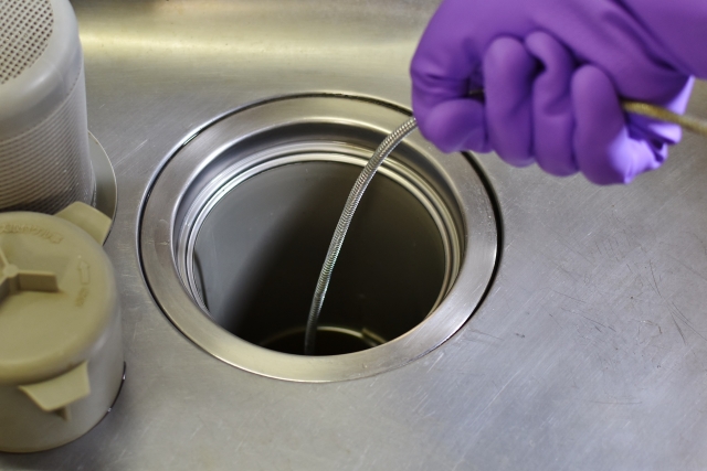 キッチンクリーニング:排水口の掃除